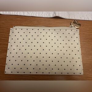Kate Spade canvas pouch
